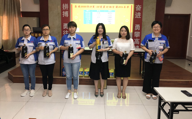 對(duì)年度積分前20%的員工進(jìn)行嘉獎(jiǎng)